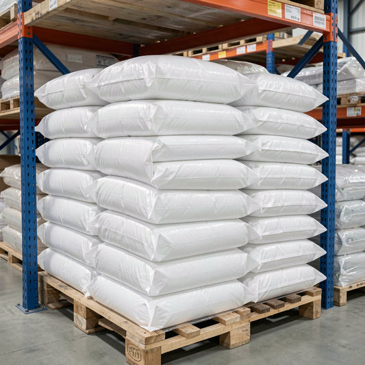 Large poly bags for bulk storage and shipping — white LDPE — SurePack USA